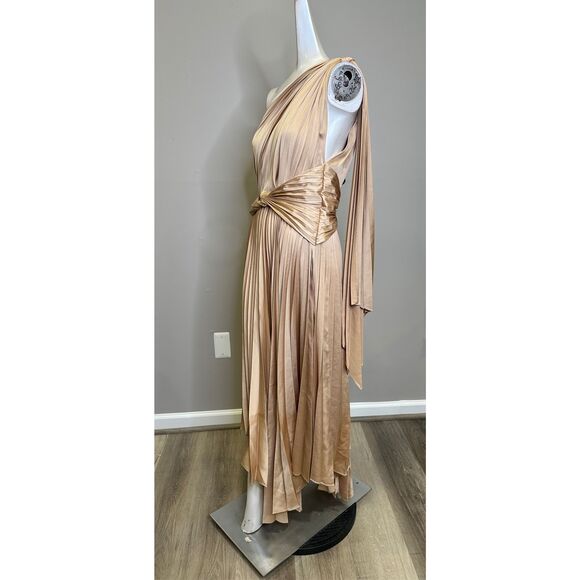 NWT ACLER Kalora Satin Dress Size US8 $450 - Picture 6 of 11